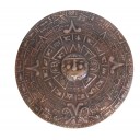 Copper Aztec Calendar HQ